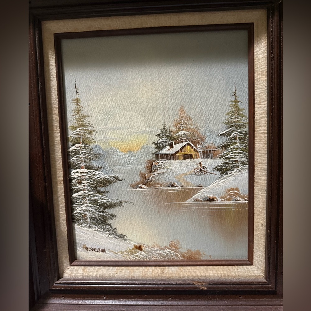 Winter Landscape Framed Painting

Painter R Shelton